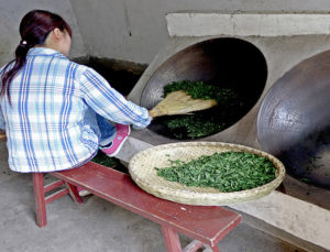 Frying of Liu An Gua Pian 1