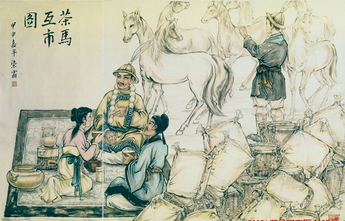 Tea and Horse Market in Chinese history
