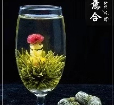 Blooming Tea Qing Tou Yi He