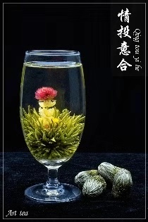 Blooming Tea Qing Tou Yi He